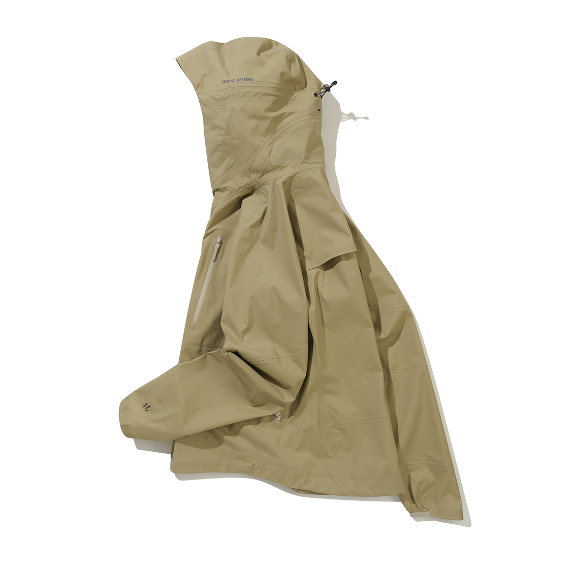시에라디자인 우먼 와오나 경량 3레이어 자켓 베이지(SIERRA DESIGNS W WAONA Lightweight 3-Layer Jacket Beige) - 2
