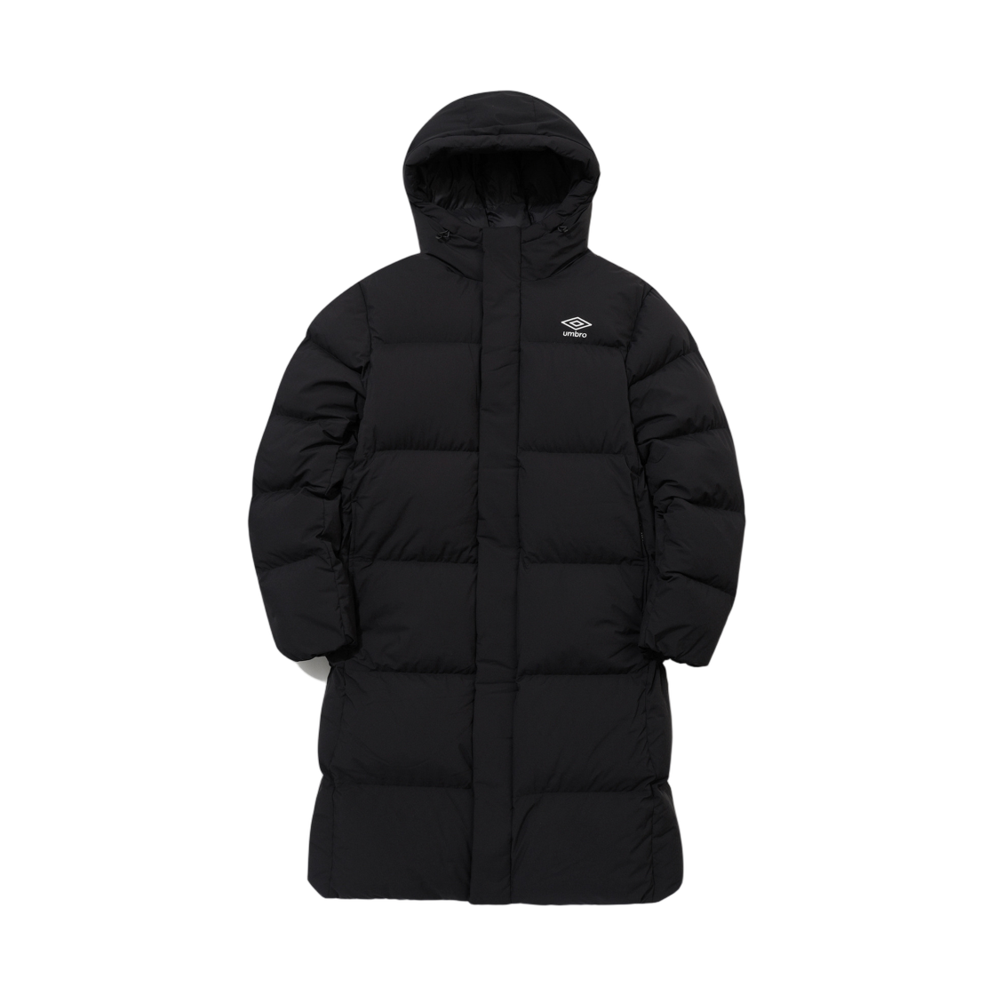 UR423SDJN1-BLK0 Umbro Active Basic Muscovy Duck Long Down Jacket Black