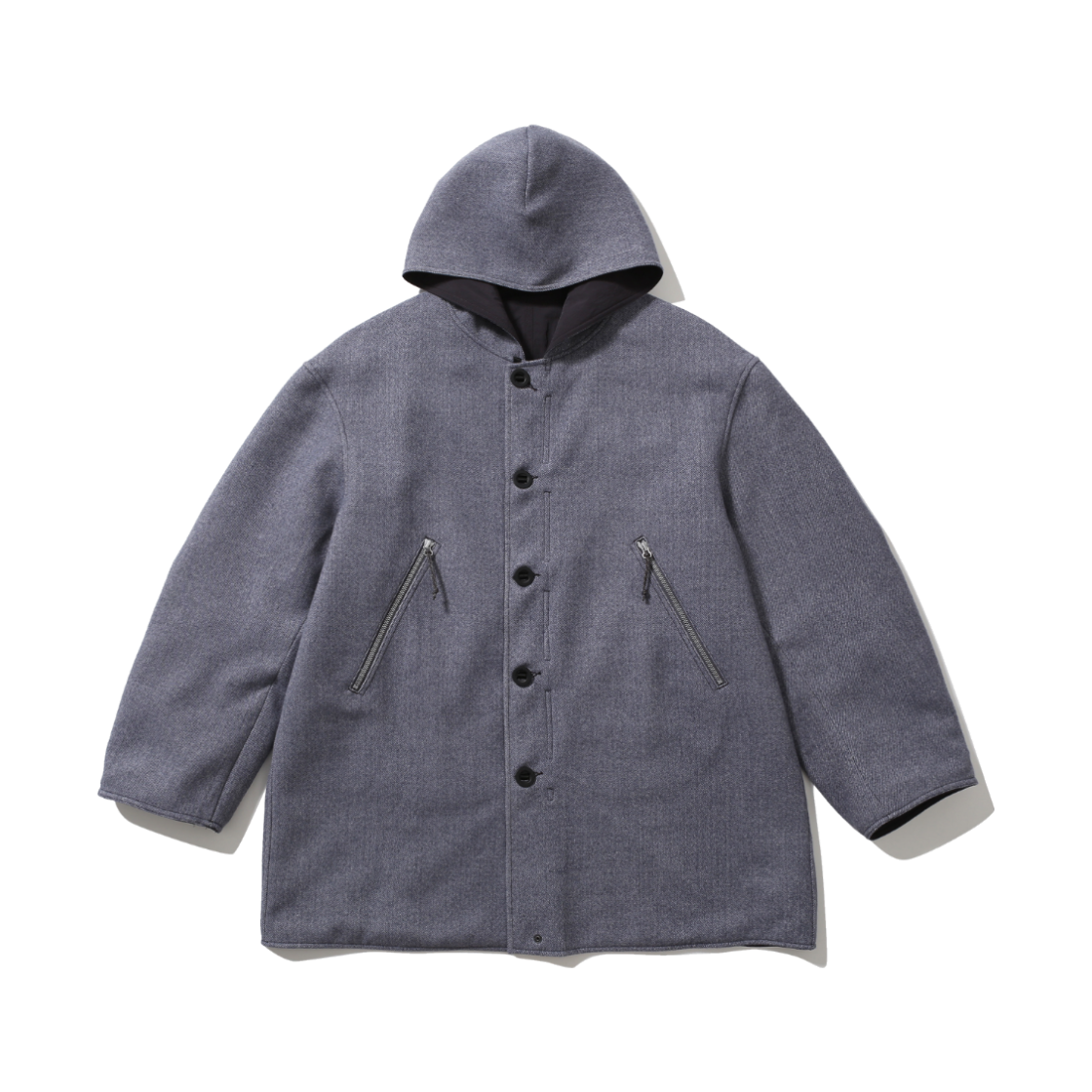 휴머러스 어카운트 스위치 하프 코트 다크 퍼플(humorous account Switch Half Coat Dark Purple) - 2