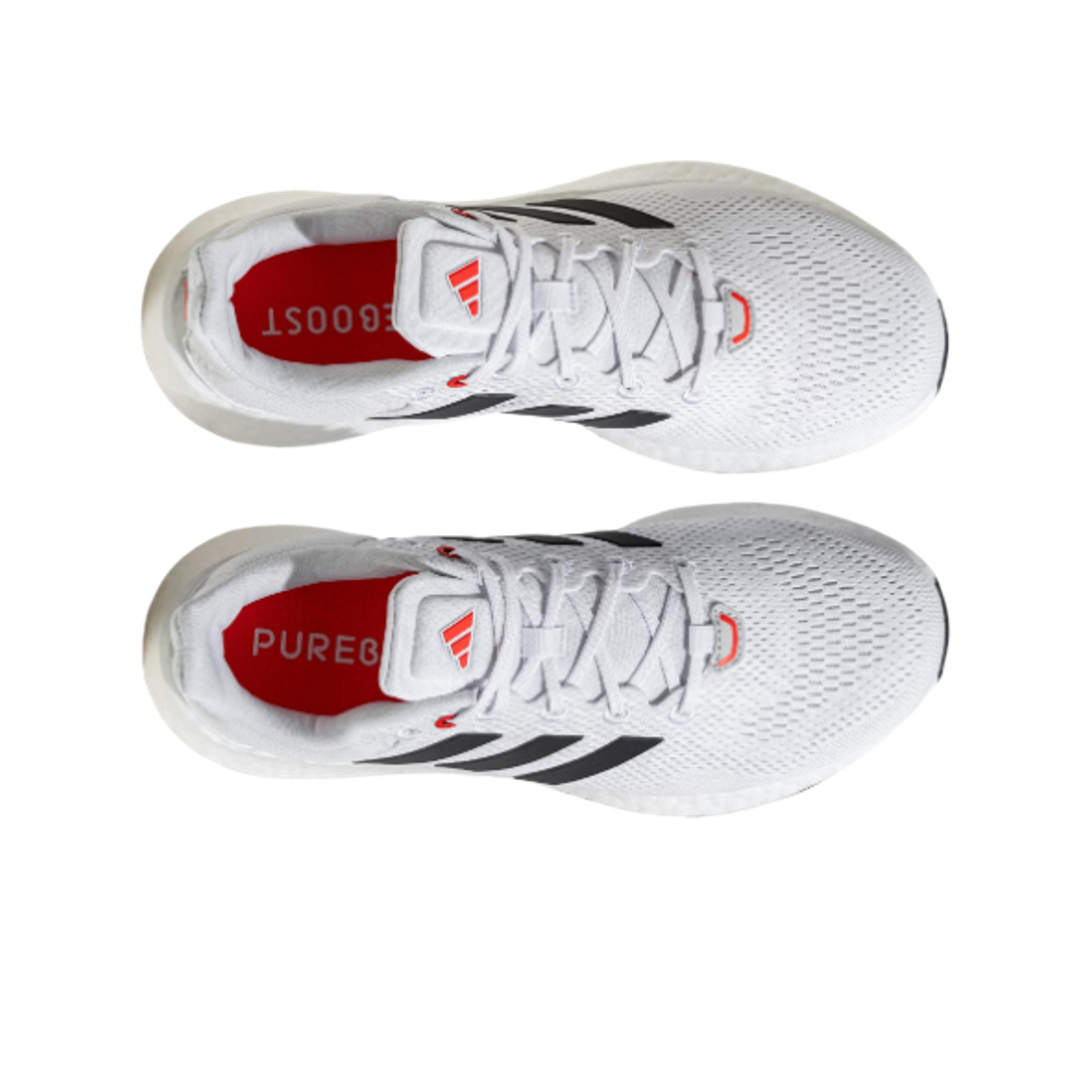 아디다스 퓨어부스트 21 풋웨어 화이트 코어 블랙(Adidas Pureboost 21 Footwear White Core Black) - 2