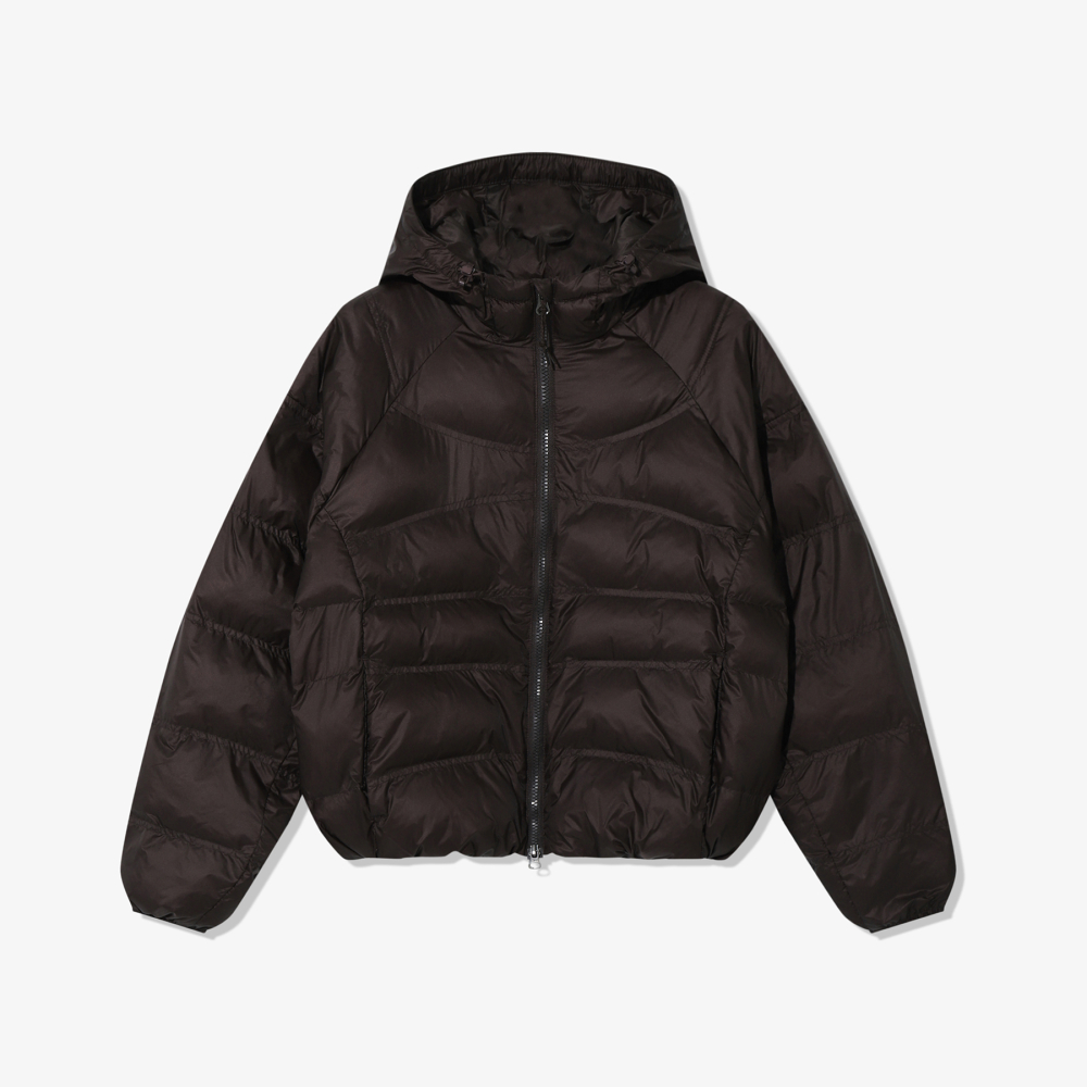 [5% 적립] 휠라 퀼팅 후드 패딩 브라운([5% 적립] FILA Quilted Hood Puffer Jacket Brown) - 3
