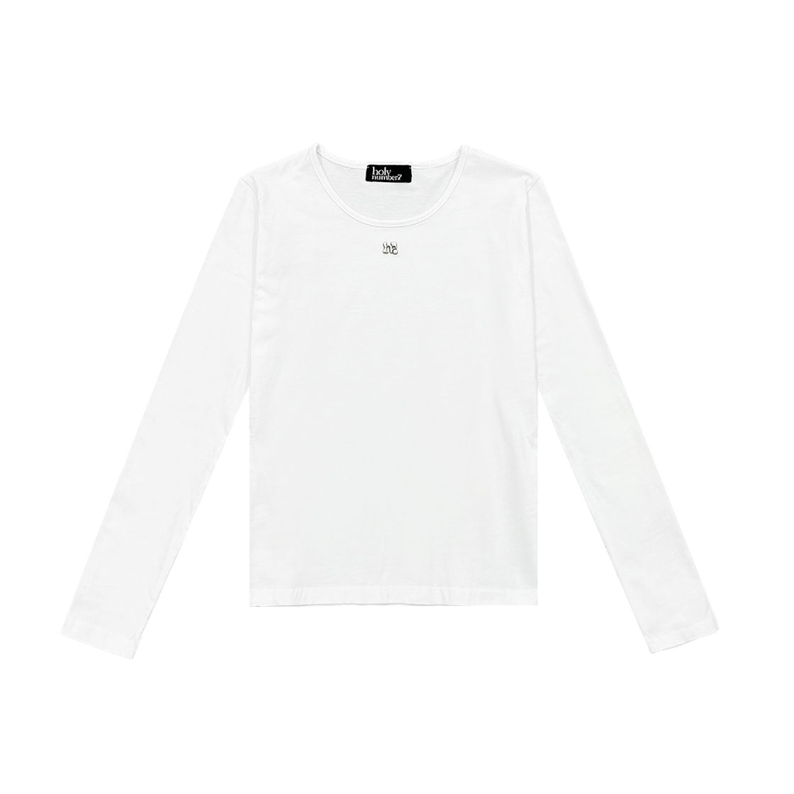 7TS2FA01WBW000 Holy Number 7 Point Symbol White Long Sleeve