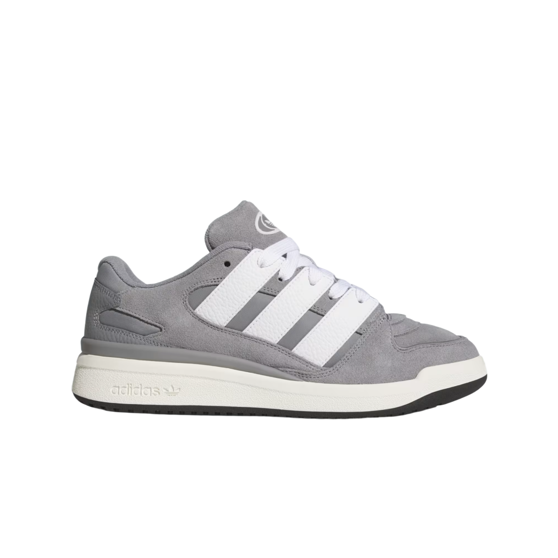 JS0997 Adidas Forum 2000 Grey Three Cloud White