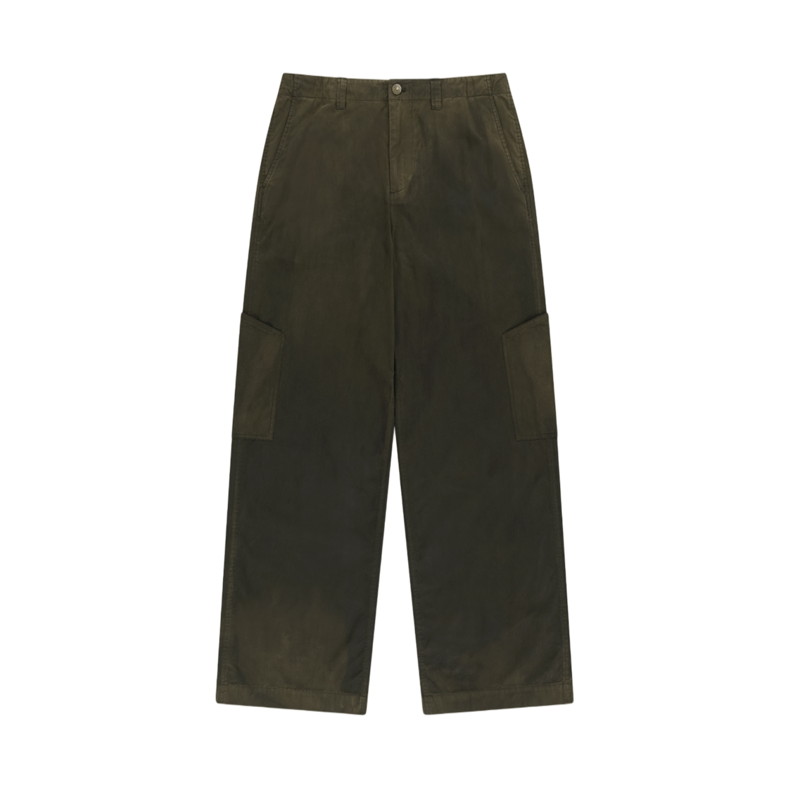 MK2677PT522HKH Matin Kim Faded Wax Pants In Khaki