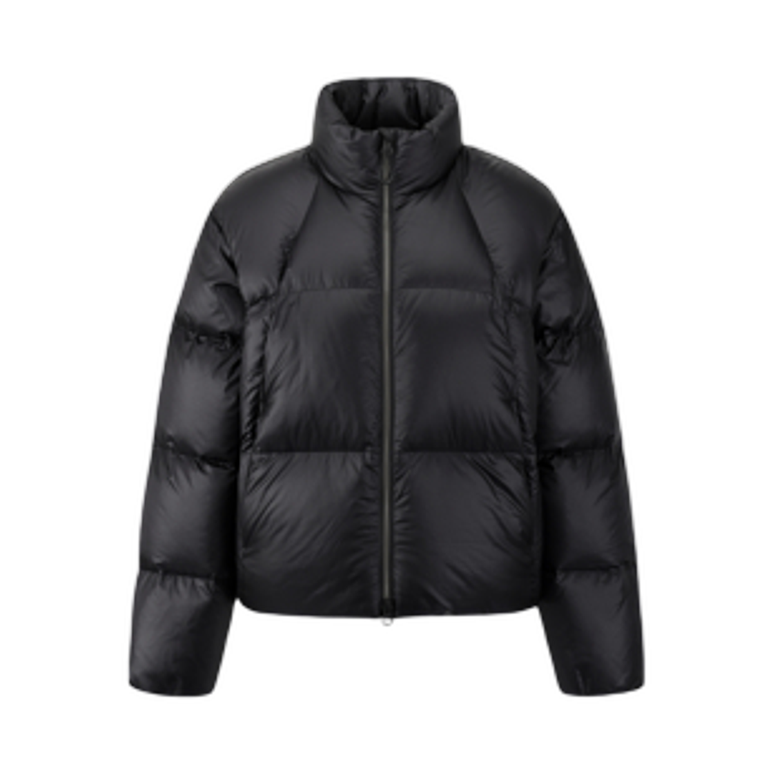 1BYPAWV510BK (W) Black Yak Diafuse Crop Down Jacket #2 Black