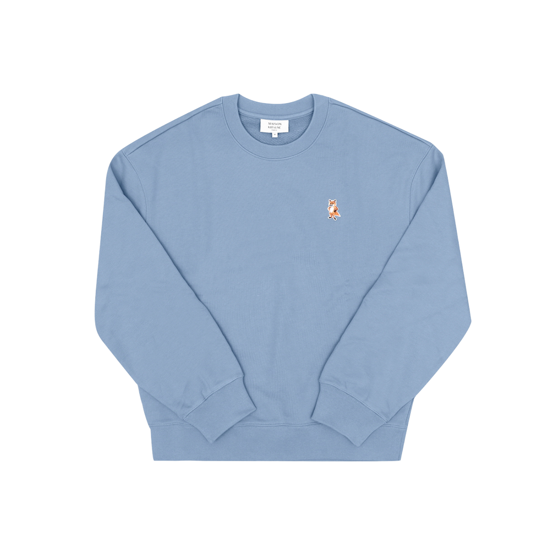 PM00311KM0341 0331 [15% 쿠폰] Maison Kitsune Standing Fox Comfort Sweatshirt Powder Blue