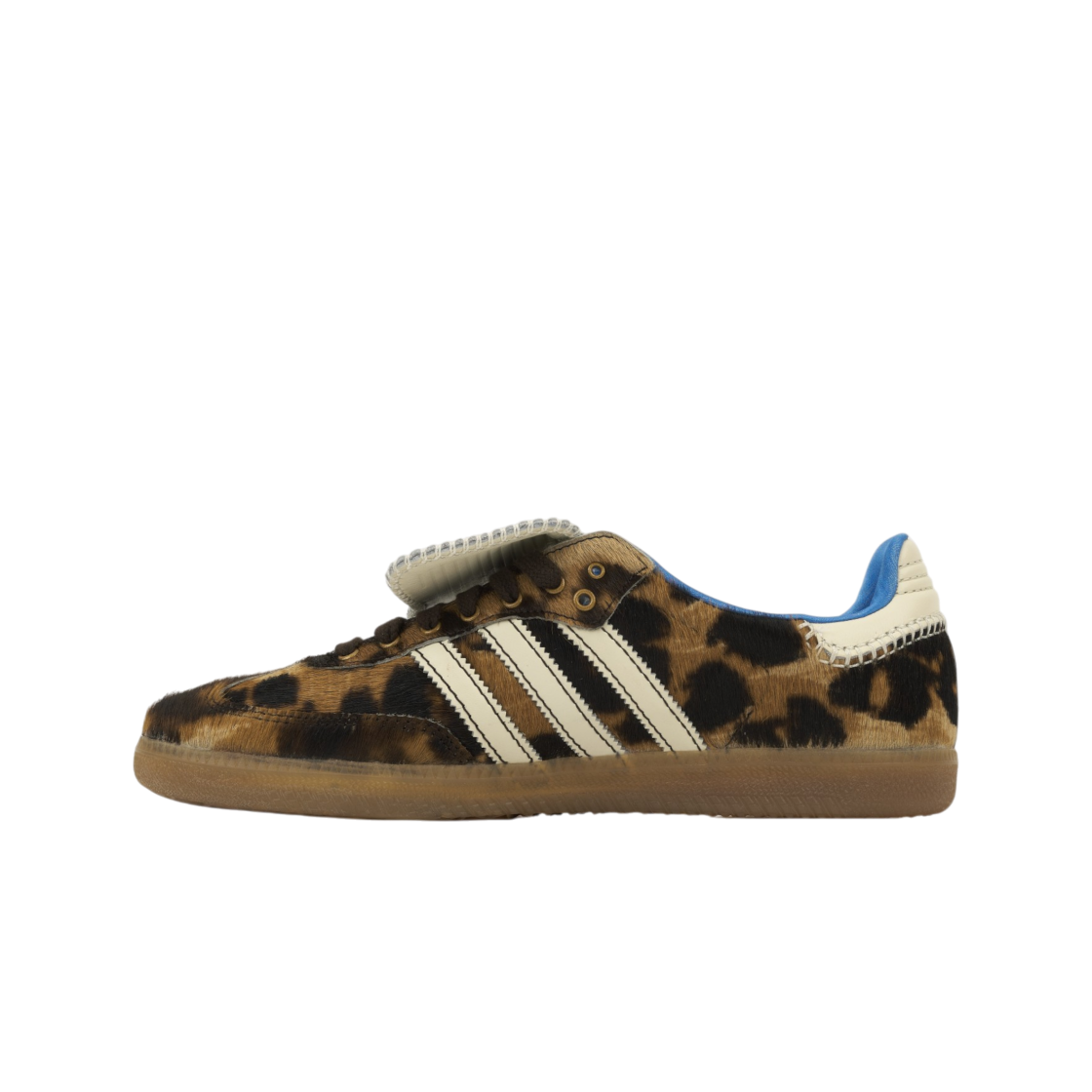 아디다스 x 웨일스 보너 포니 레오 삼바 다크 브라운 크림 화이트(Adidas x Wales Bonner Pony Leo Samba Dark Brown Cream White) - 3