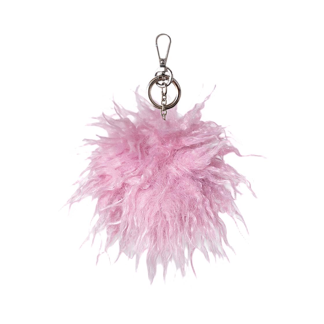 마뗑킴 오드볼 퍼 키링 핑크(Matin Kim Oddball Fur Keyring In Pink) - 2