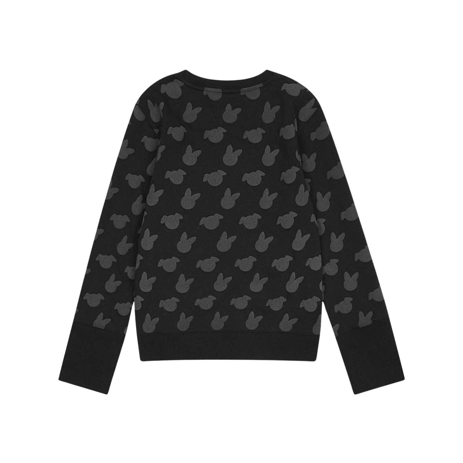 사파리스팟 애니멀 패턴 스웻셔츠 블랙(Safarispot Animal Pattern Sweat Shirt Black) - 2