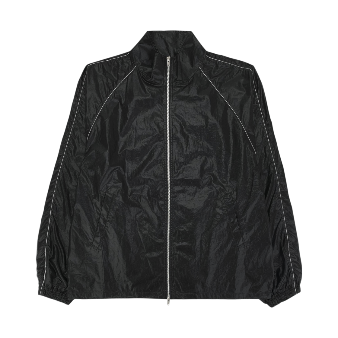 MK2600JP502VBB Matin Kim Logo Coating Jumper for Men In Black