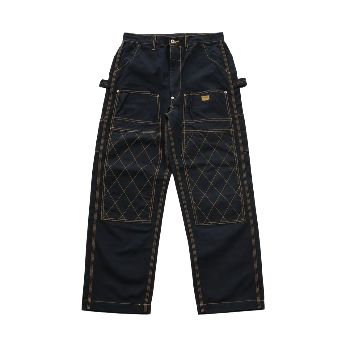 캐피탈 라이트 캔버스 럼버 팬츠 블랙(Kapital Light Canvas Lumber Pants Black) - 1