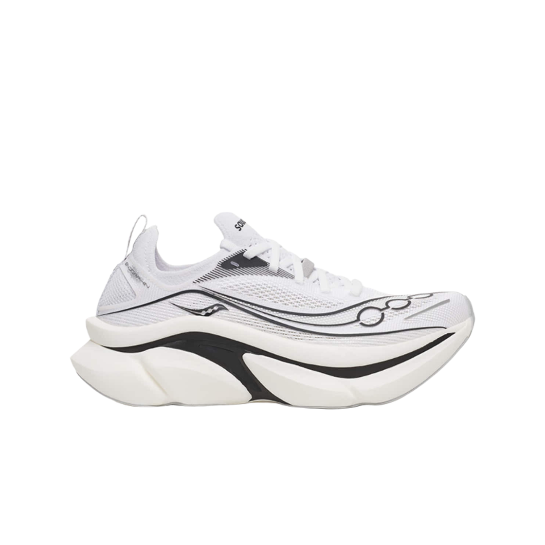 S100981-1025 Saucony Endorphin Elite 3 White Black