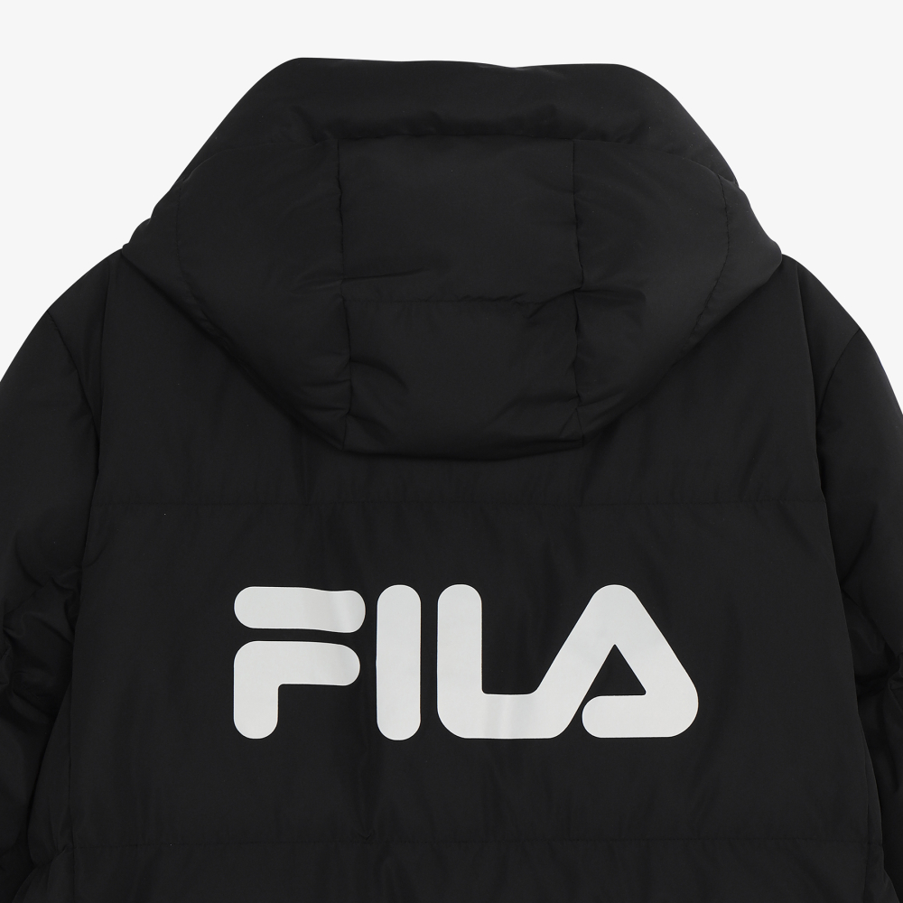 [5% 적립] 휠라 에센셜 롱다운 블랙([5% 적립] FILA Essential Long Down Jacket Black) - 2