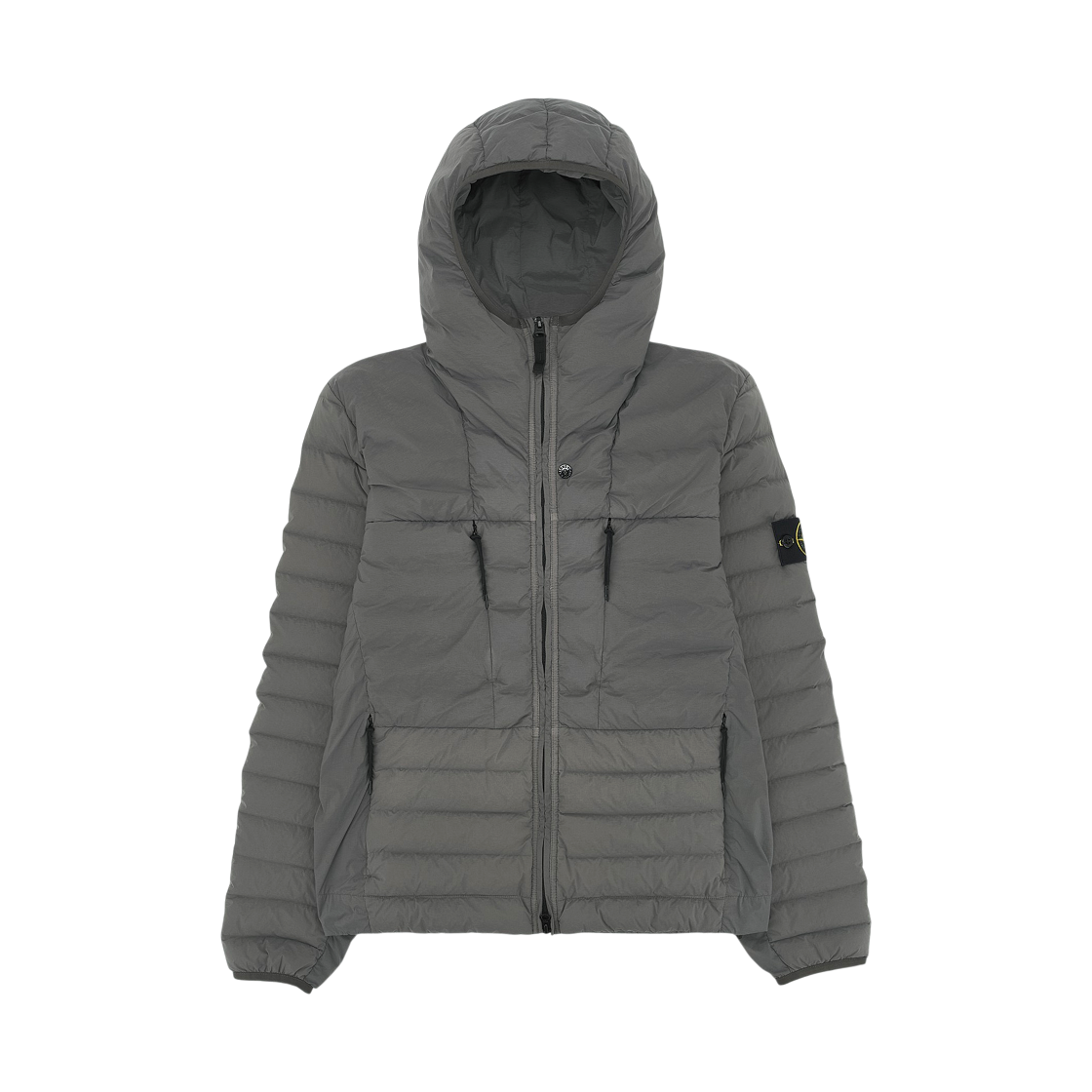 K2S1541000-20S0183-V006B Stone Island 4100020 Seamless Tunnel Nylon Down Tc Hooded Jacket with Seamless Feather Tunnels and Anti Drop Cement - 25FW