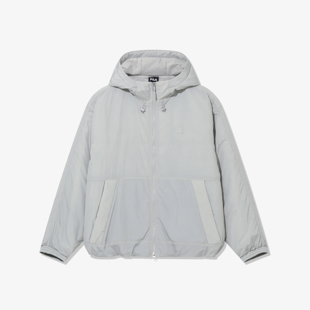 [5% 적립] 휠라 경량 후드 패딩 실버([5% 적립] FILA Lightweight Hood Puffer Jacket Silver) - 3