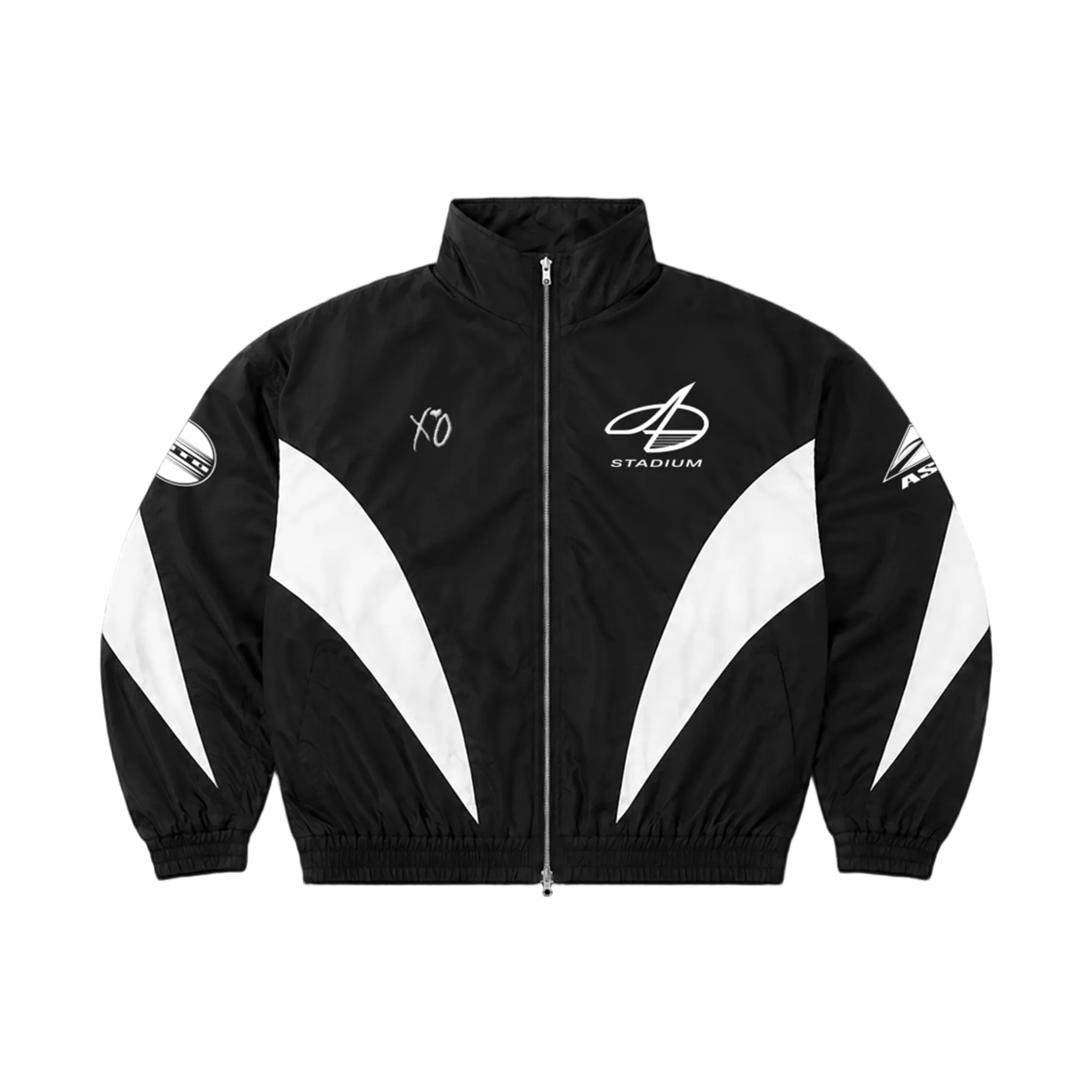- The Weekend After Hours Till Dawn Pop Up AHTD Stadium Track Jacket Black White