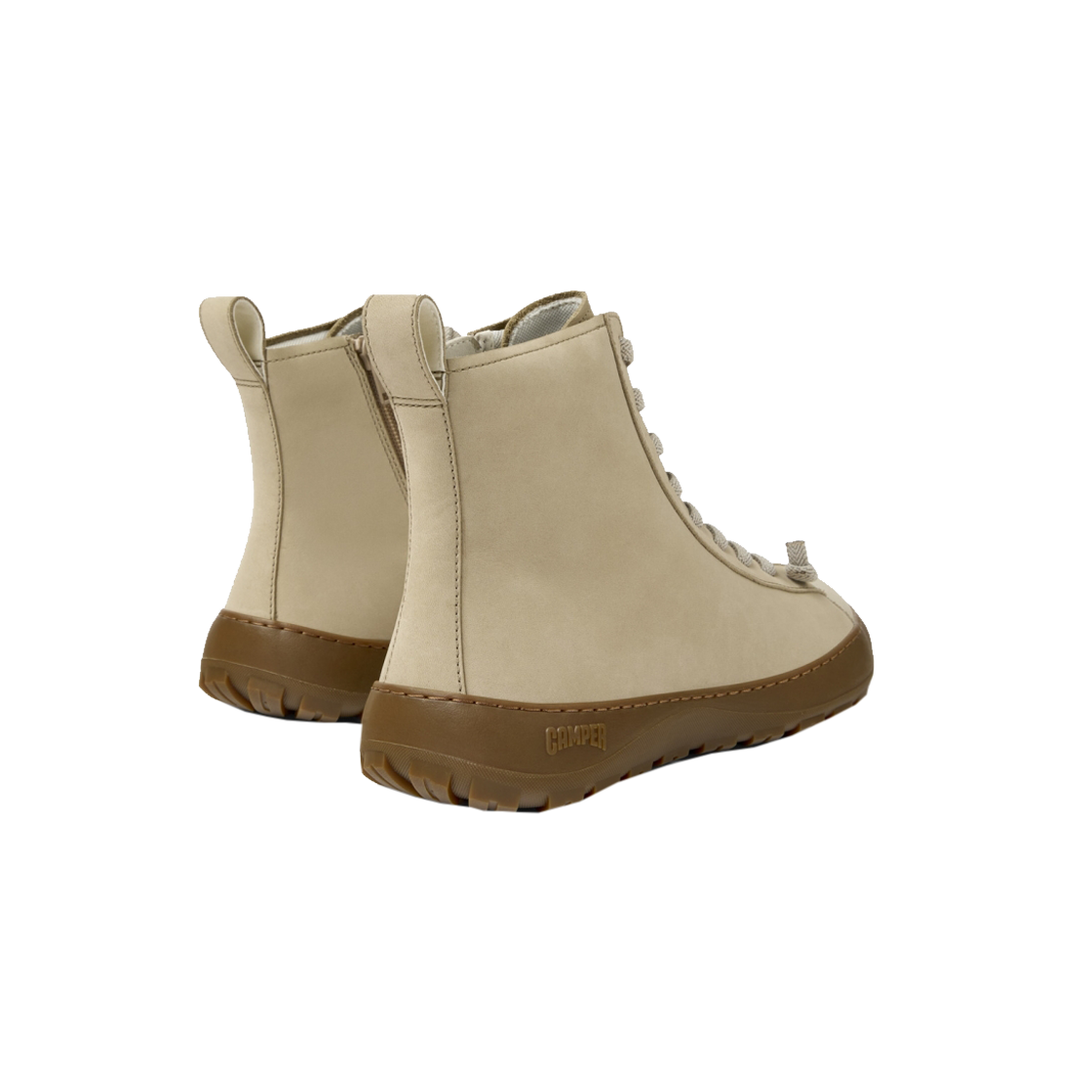 캠퍼 여성 페우 세라 앵클부츠 베이지(Camper Woman Peu Serra Boots Beige) - 4