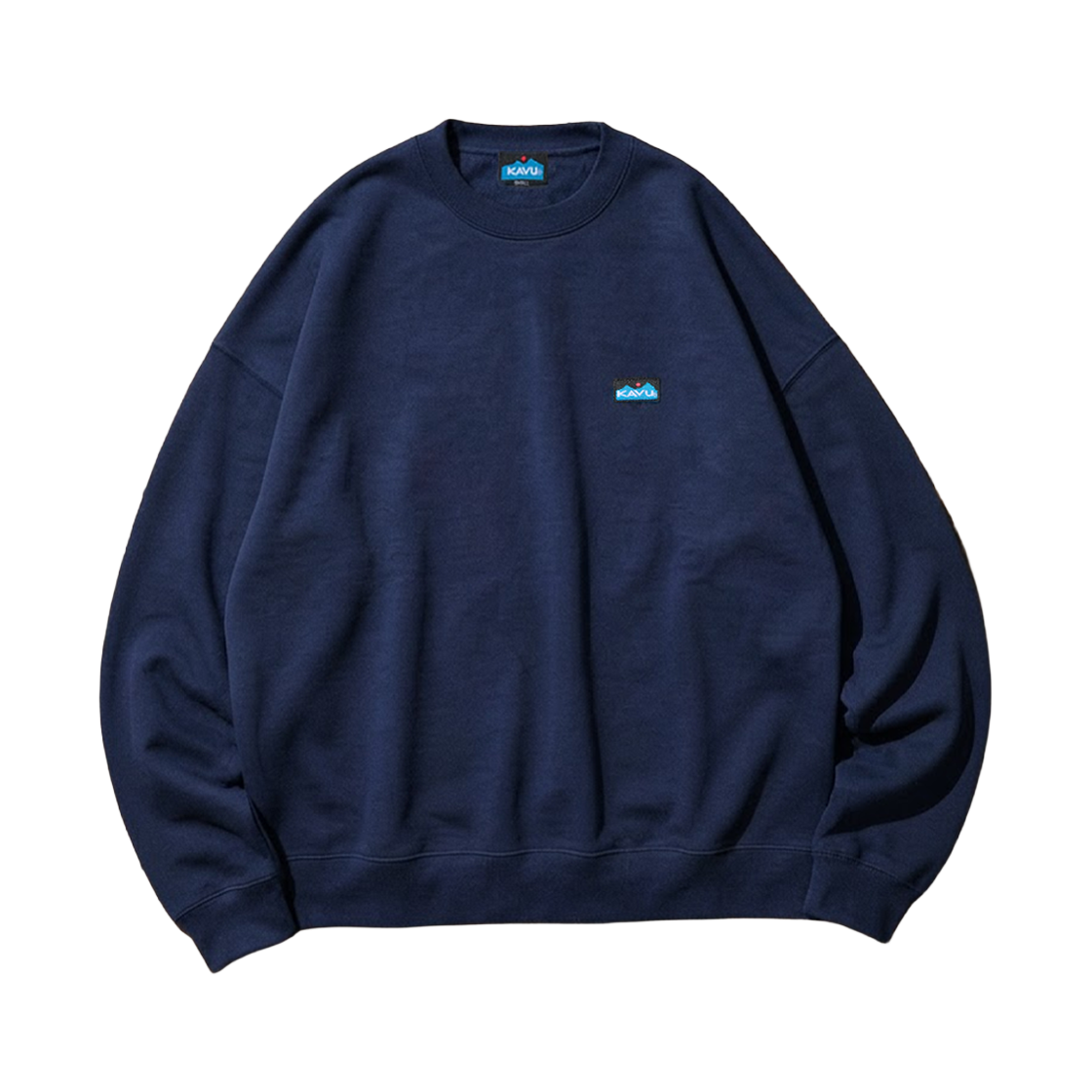 1223105100062 Freak's Store x Kavu Exclusive Virtual Logo Crew Neck Sweatshirt Limited Edition Navy