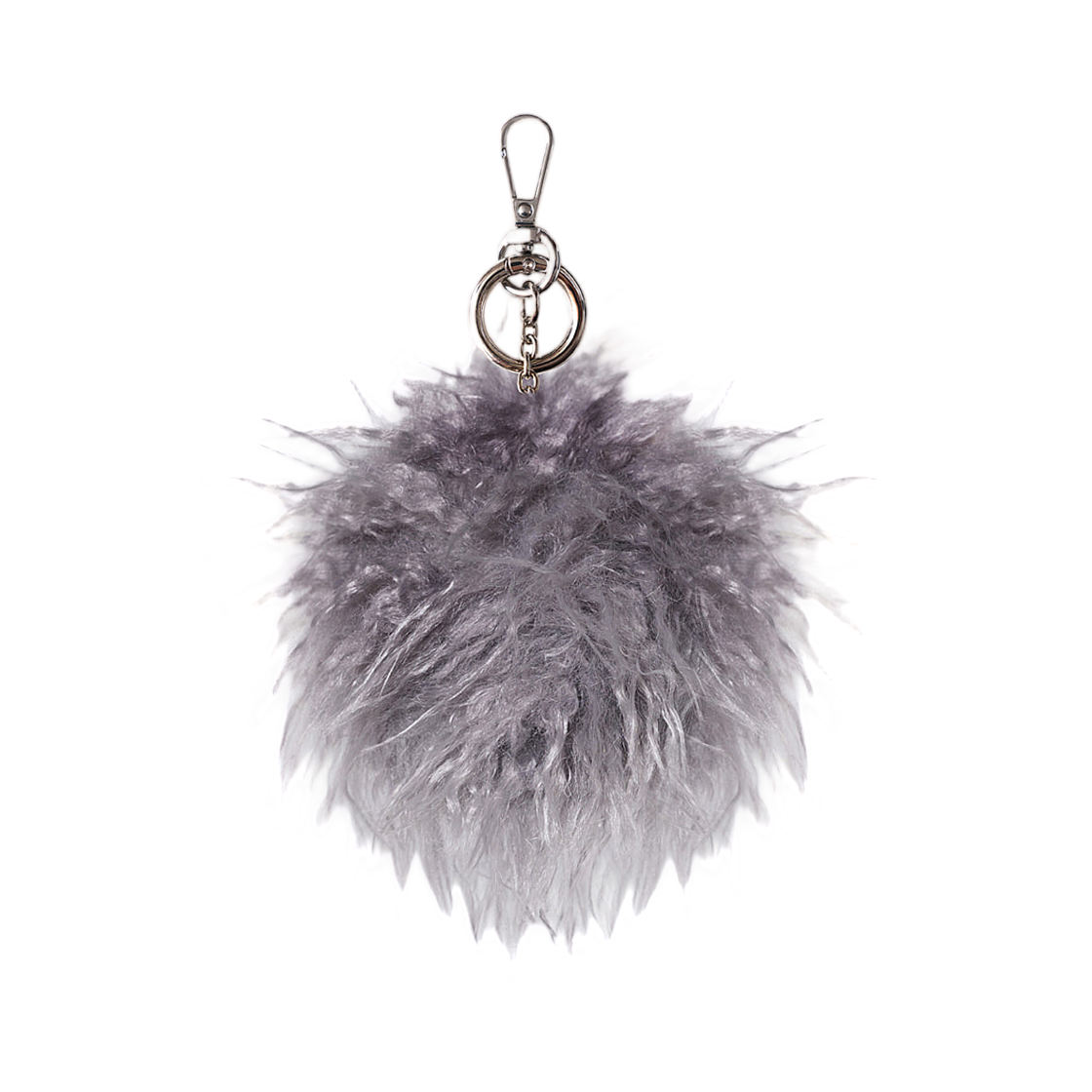 마뗑킴 오드볼 퍼 키링 그레이(Matin Kim Oddball Fur Keyring In Grey) - 2