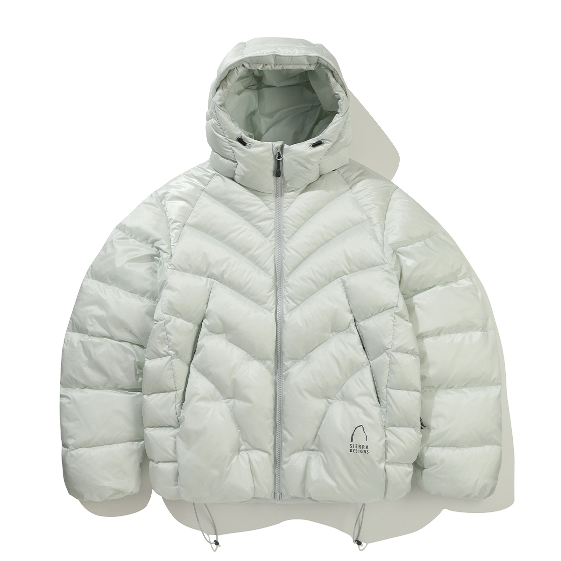 N6421HDJC4LGY SIERRA DESIGNS KAL Goose Down Hood Jacket Light Grey
