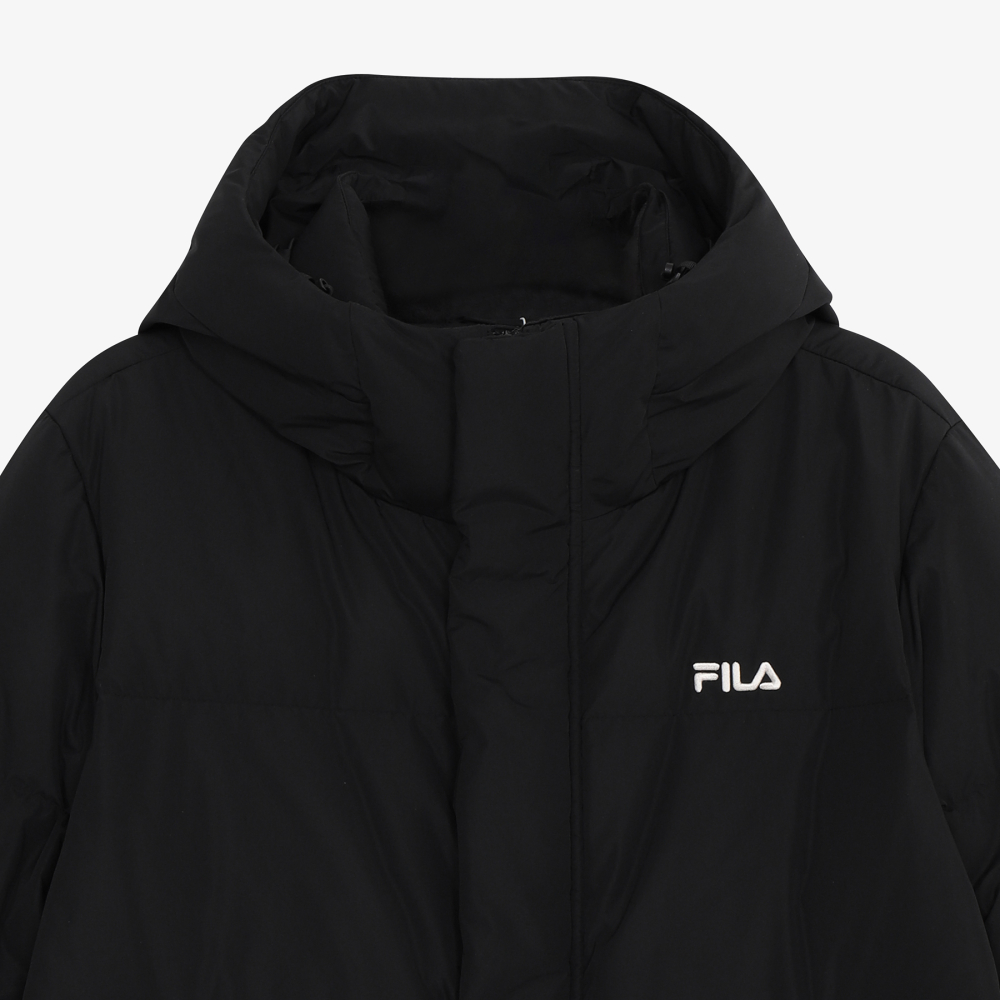 [5% 적립] 휠라 에센셜 롱다운 블랙([5% 적립] FILA Essential Long Down Jacket Black) - 4