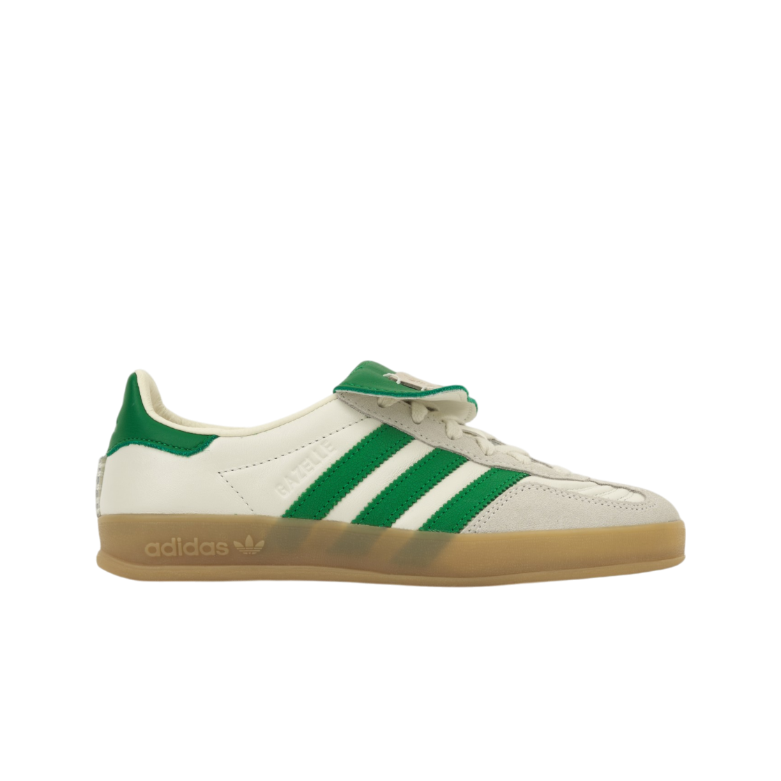 ID3518 Adidas x Foot Industry Gazelle Indoor Off White Green