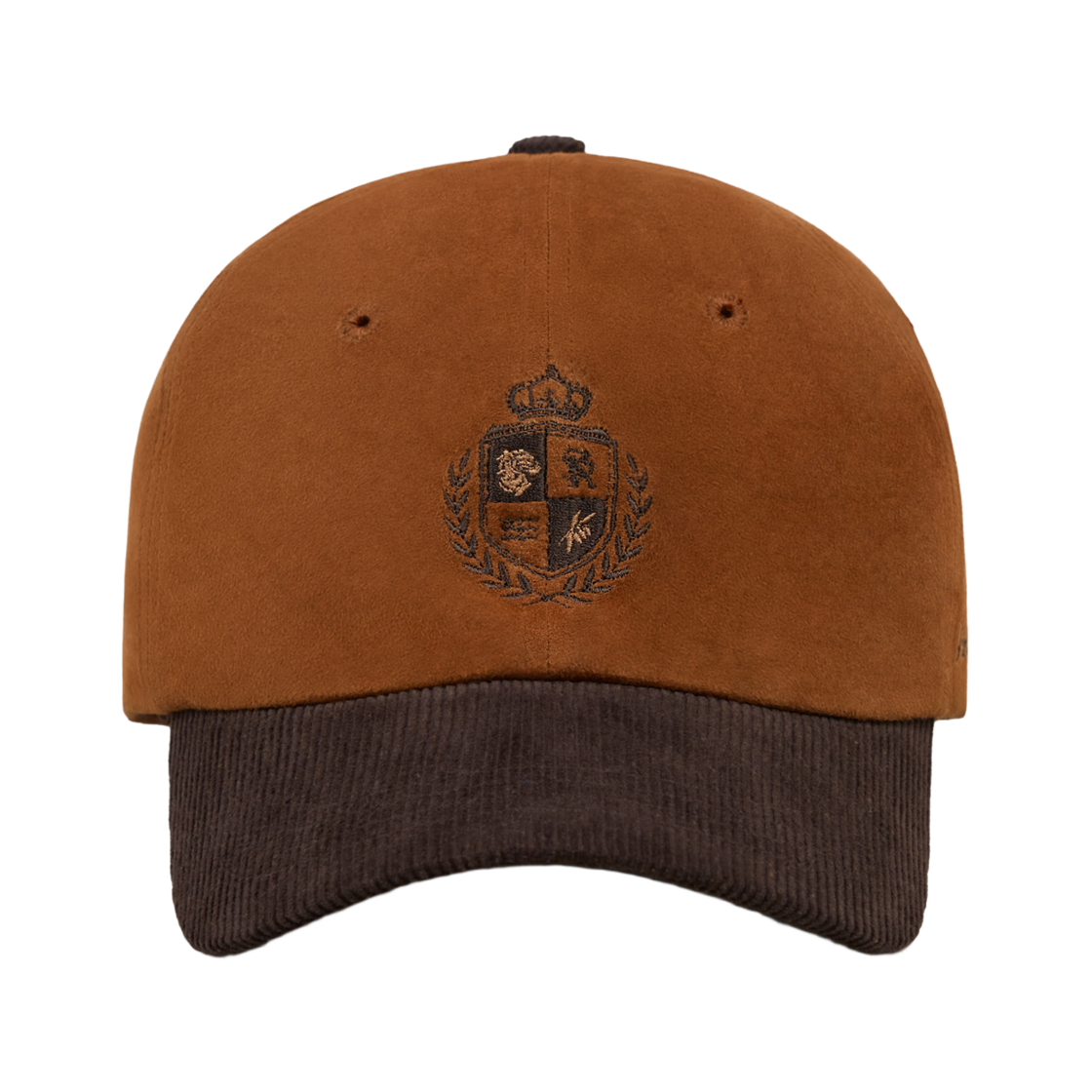 스트레인저 고트 스웨이드 인시그니아 캡(STRANGER Goat Suede Insignia Cap) - 1