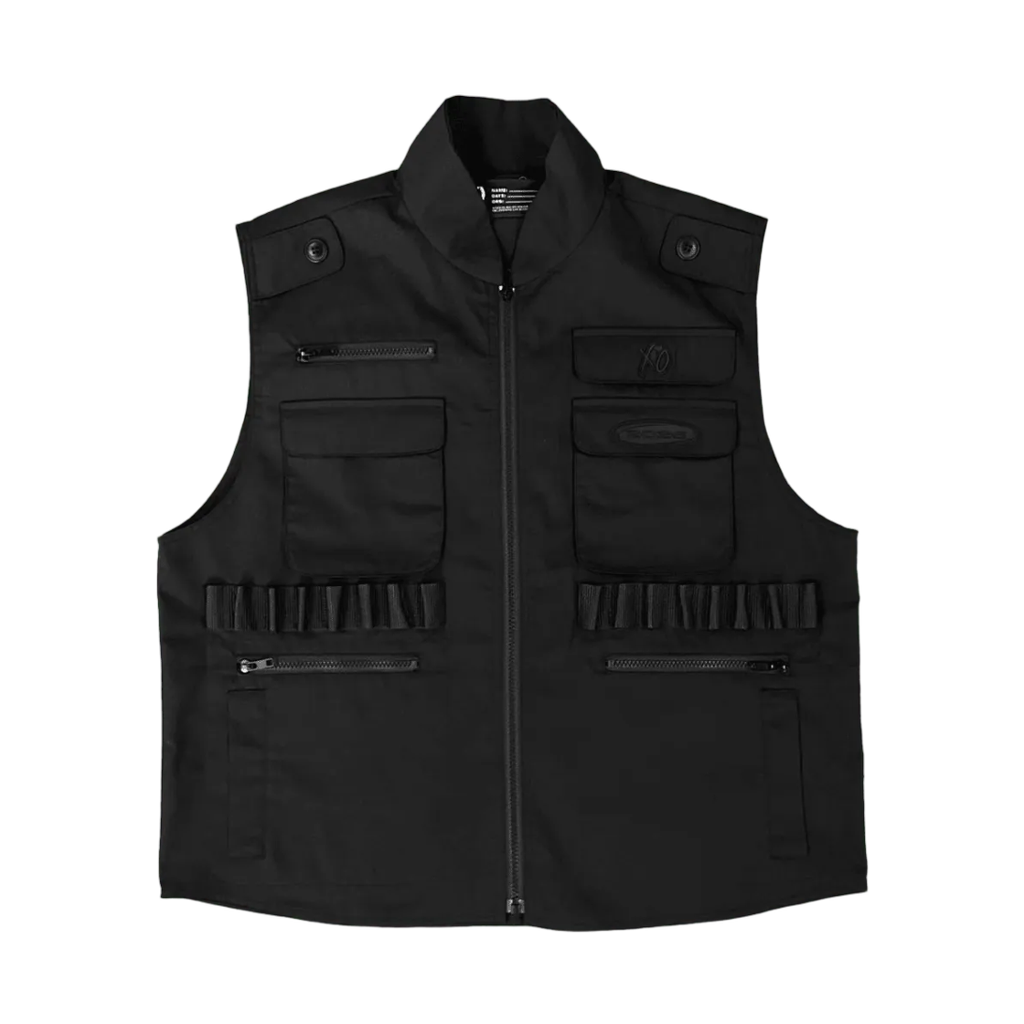 - The Weekend After Hours Till Dawn Pop Up Utiliity Vest Black