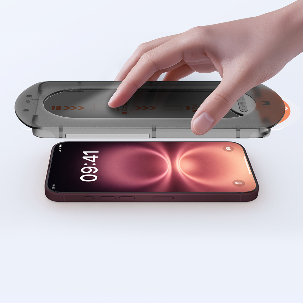 맥도도 아이폰18 프로 사생활보호 풀커버 강화유리 액정보호필름 PF224(Mcdodo Privacy Protection Full-Cover Tempered Glass Screen Protector Film for iPhone 18 Pro/Pro Max PF224) - 6