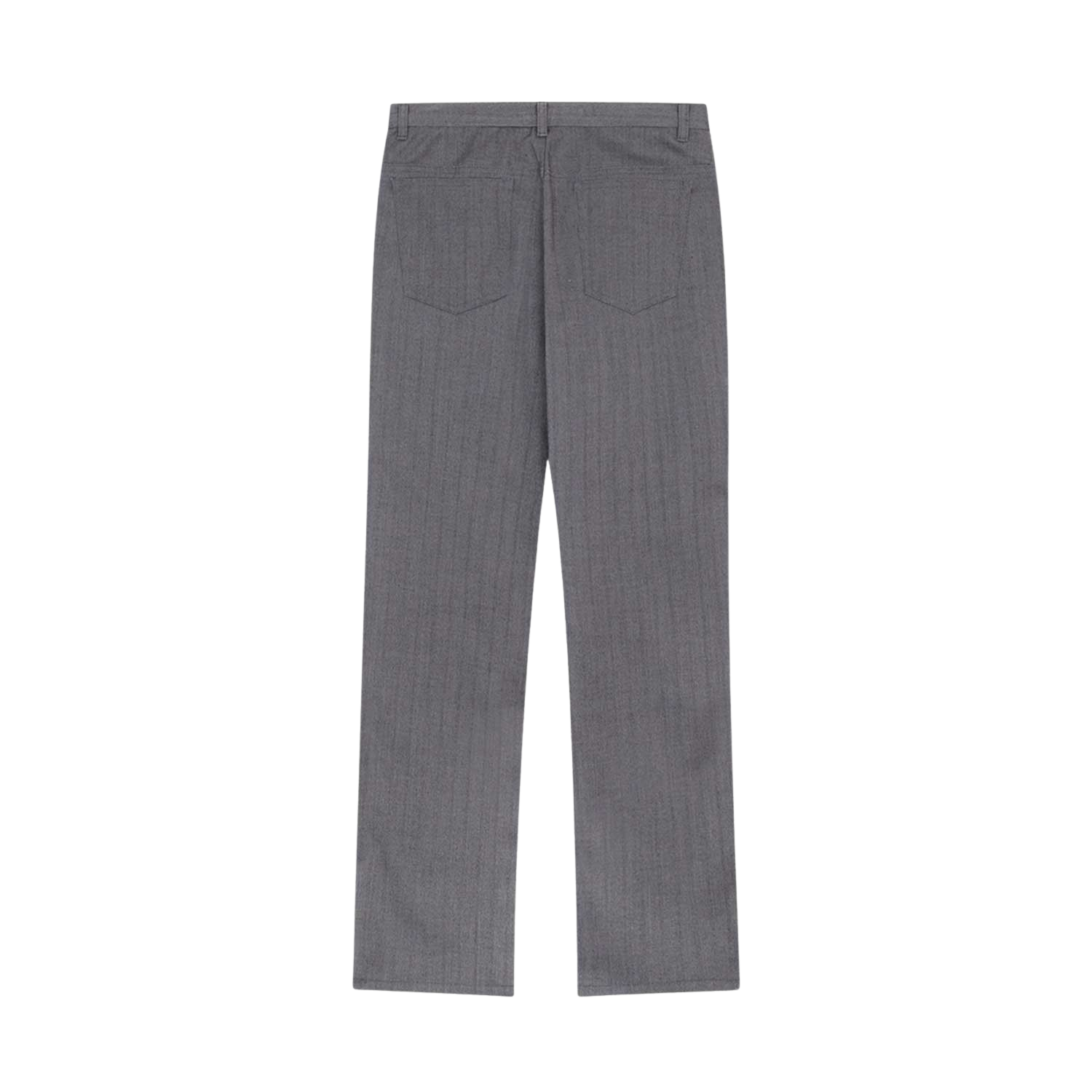 사파리스팟 슬림 핏 헤링본 팬츠 차콜(Safarispot Slim Fit Harringbone Pants Charcoal) - 2