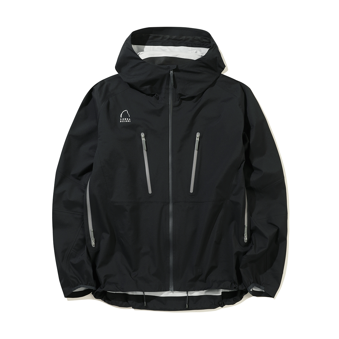 N6321HJK61BLK SIERRA DESIGNS WAONA Lightweight 3-Layer Jacket Black
