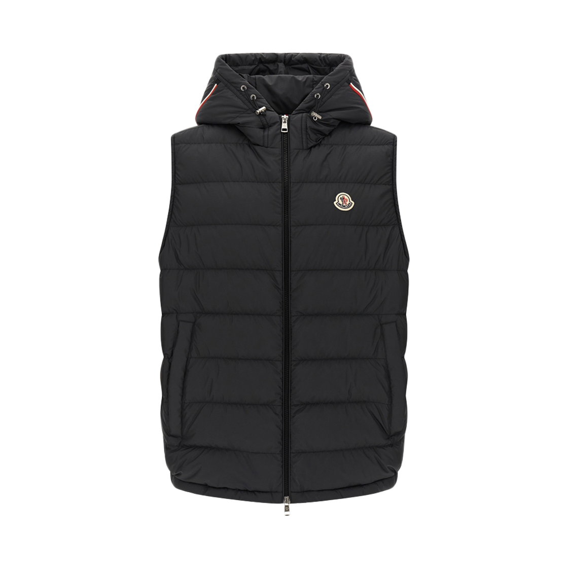 1A000 19 597X2 999 [15% 쿠폰] Moncler Marseillan Hooded Down Vest Black - 26SS