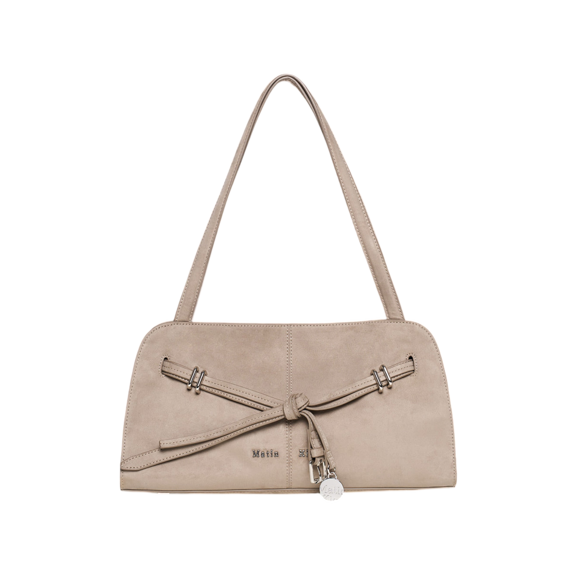 MK2677BG007MBE Matin Kim Drop Tail Mellow Shoulder Bag In Beige