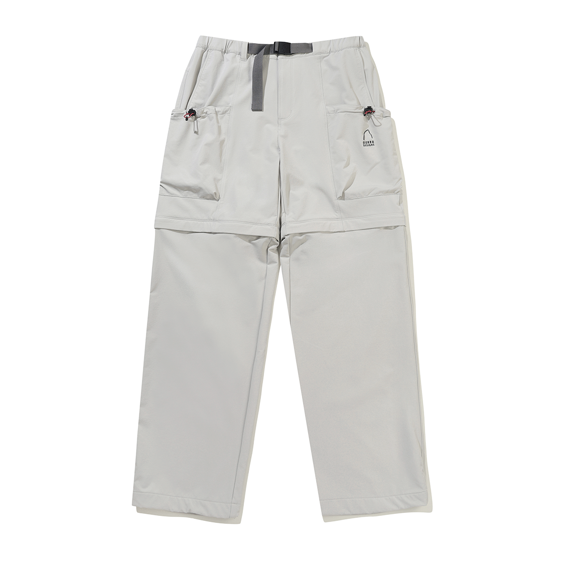 N6321SWP84LGY SIERRA DESIGNS GIGAWATT Convertible Pants Semi-Wide Fit Light Grey