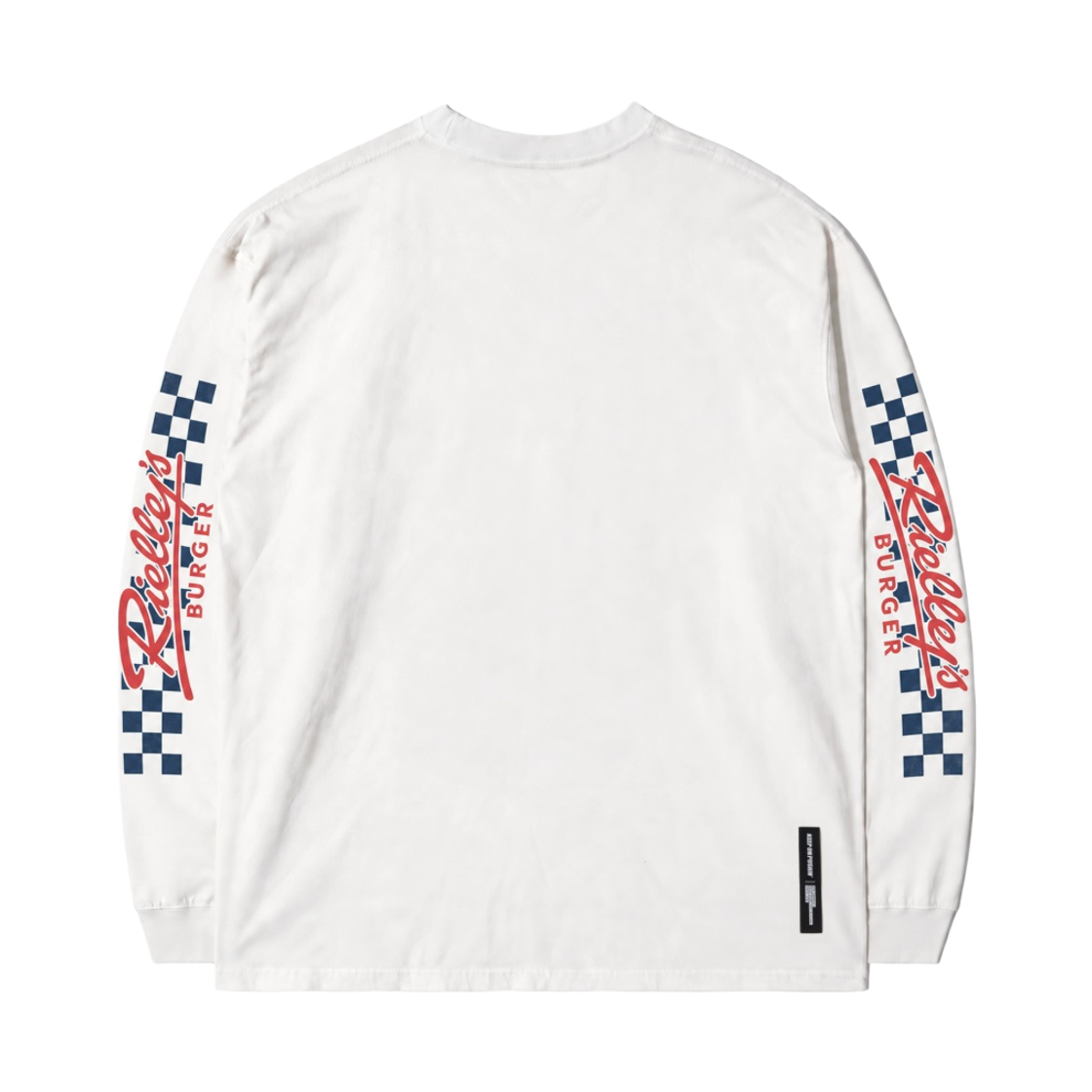 큐티에잇 가먼츠 리엘스 버거 워시드 롱 슬리브 아이보리(QT8 GARMENTS Rielle’s Burger Washed Long Sleeve Ivory) - 2