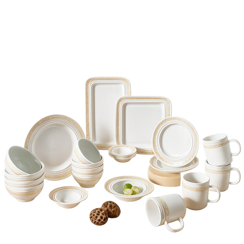 COR131 Corelle Coordinates Rosemont Home Set 21‑Piece