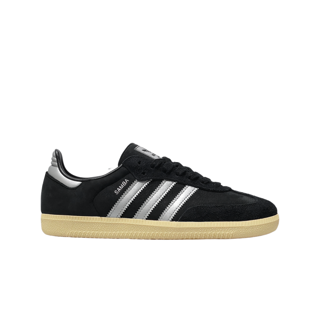 IE8128 (W) Adidas Samba OG Core Black Matte Silver