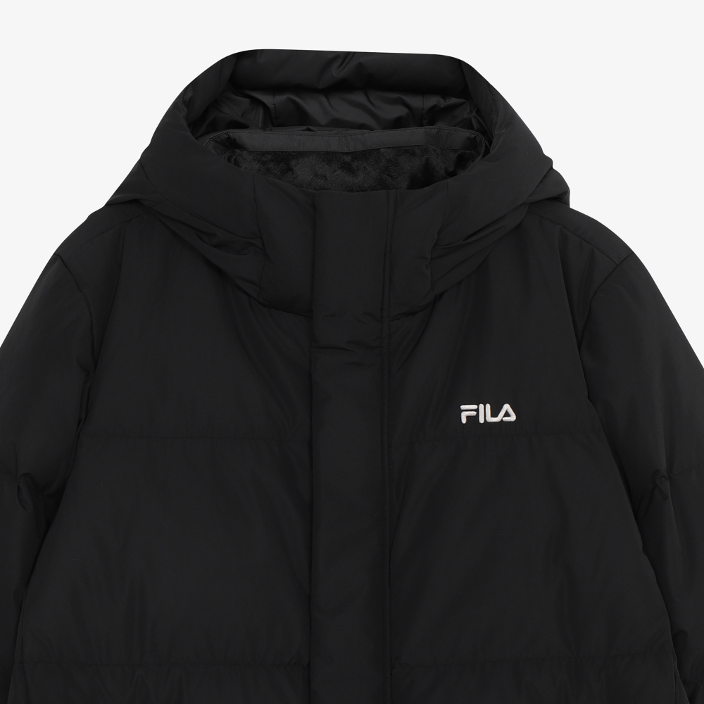 [5% 적립] 휠라 에센셜 롱다운 블랙([5% 적립] FILA Essential Long Down Jacket Black) - 4