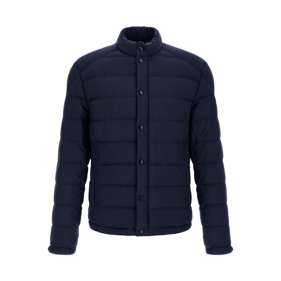 1A000 43 597YD 776 [15% 쿠폰] Moncler Selves Logo Patch Down Jacket Matte Navy - 26SS