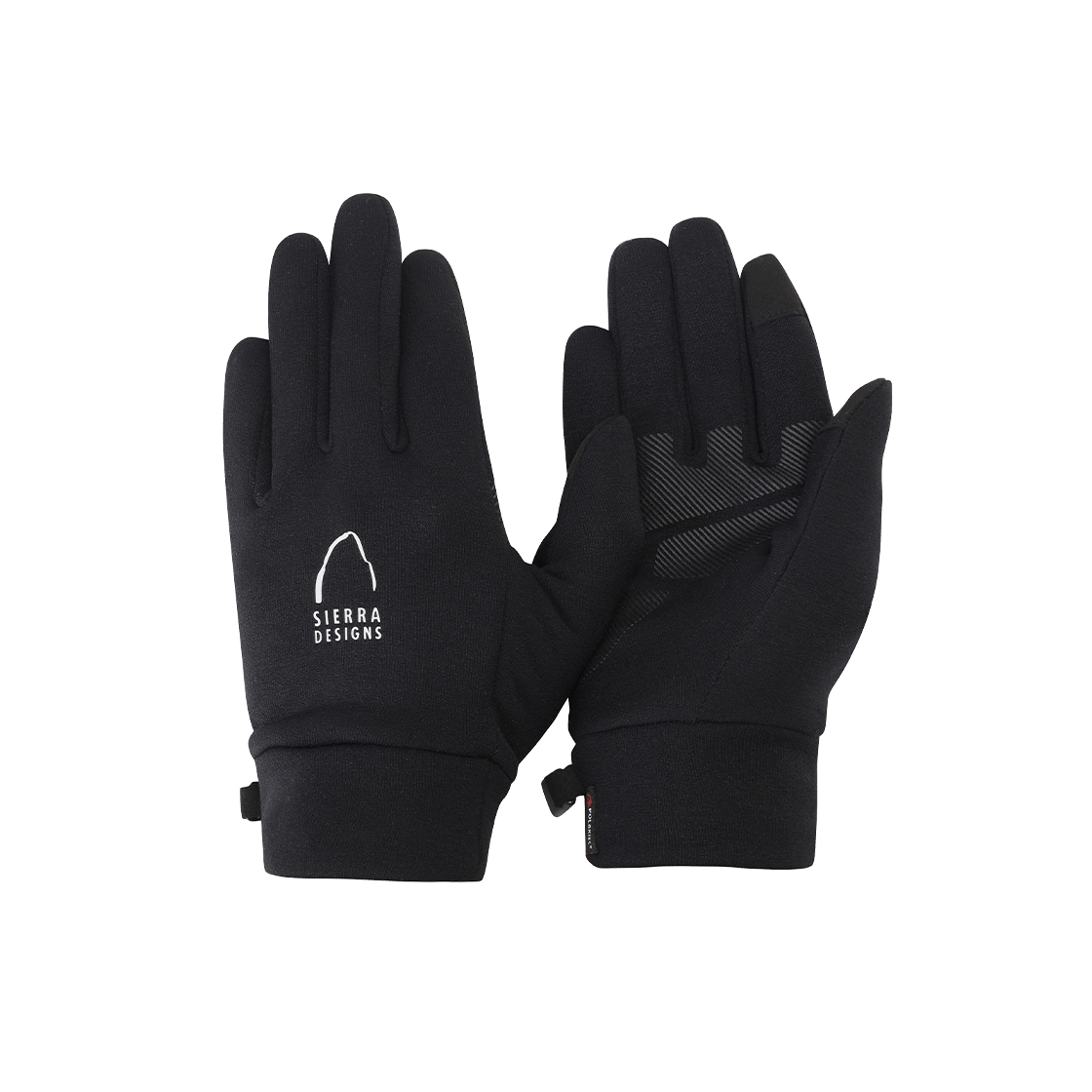 N6443SGLC1BLK SIERRA DESIGNS YOSEMITE Polartec Power Stretch Gloves Black
