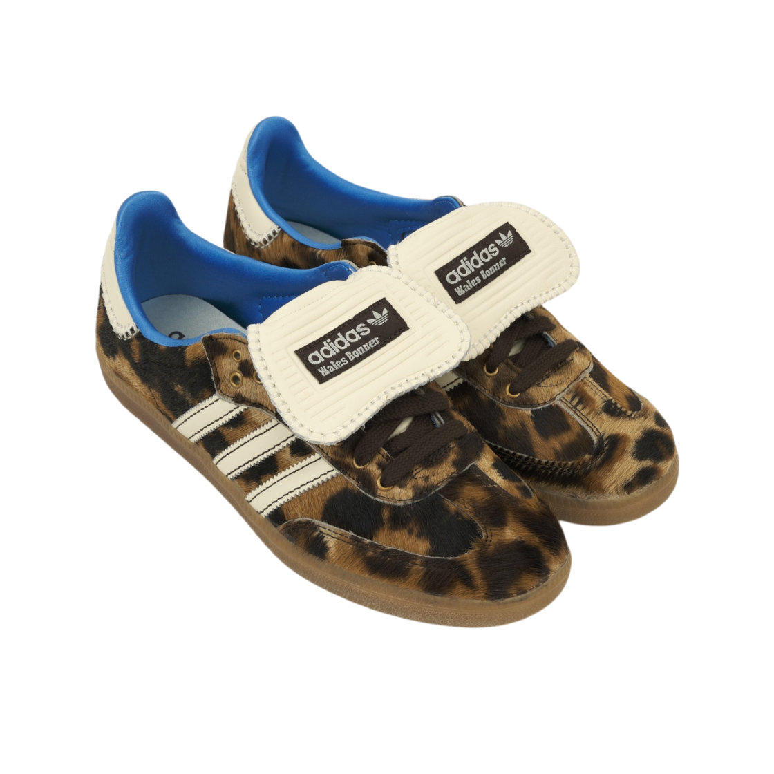아디다스 x 웨일스 보너 포니 레오 삼바 다크 브라운 크림 화이트(Adidas x Wales Bonner Pony Leo Samba Dark Brown Cream White) - 4