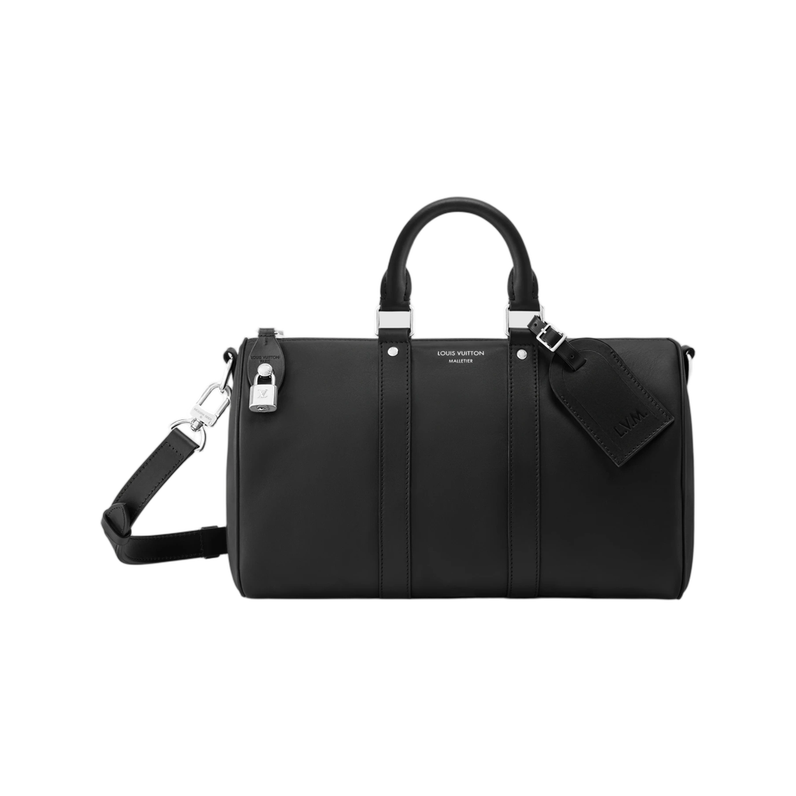 M2A550 Louis Vuitton Keepall Bandouliere 35 Black