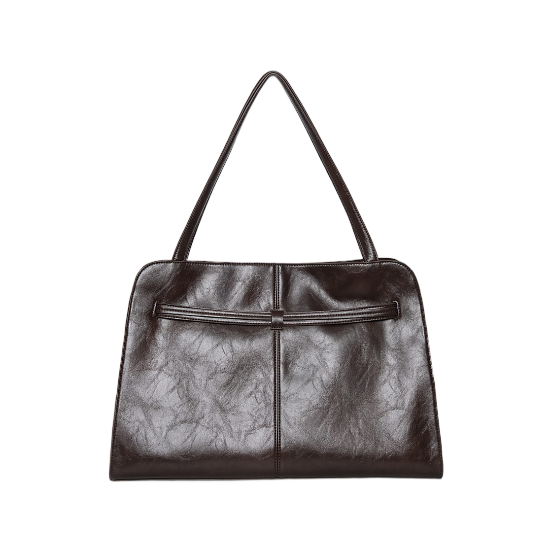 마뗑킴 드롭 테일 멜로우 빅 숄더백 브라운(Matin Kim Drop Tail Mellow Big Shoulder Bag In Brown) - 3