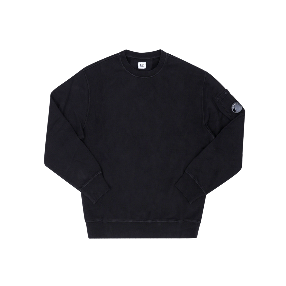 RFCMSS718A 006372G 999 [15% 쿠폰] C.P. Company Cotton Sweatshirt Black
