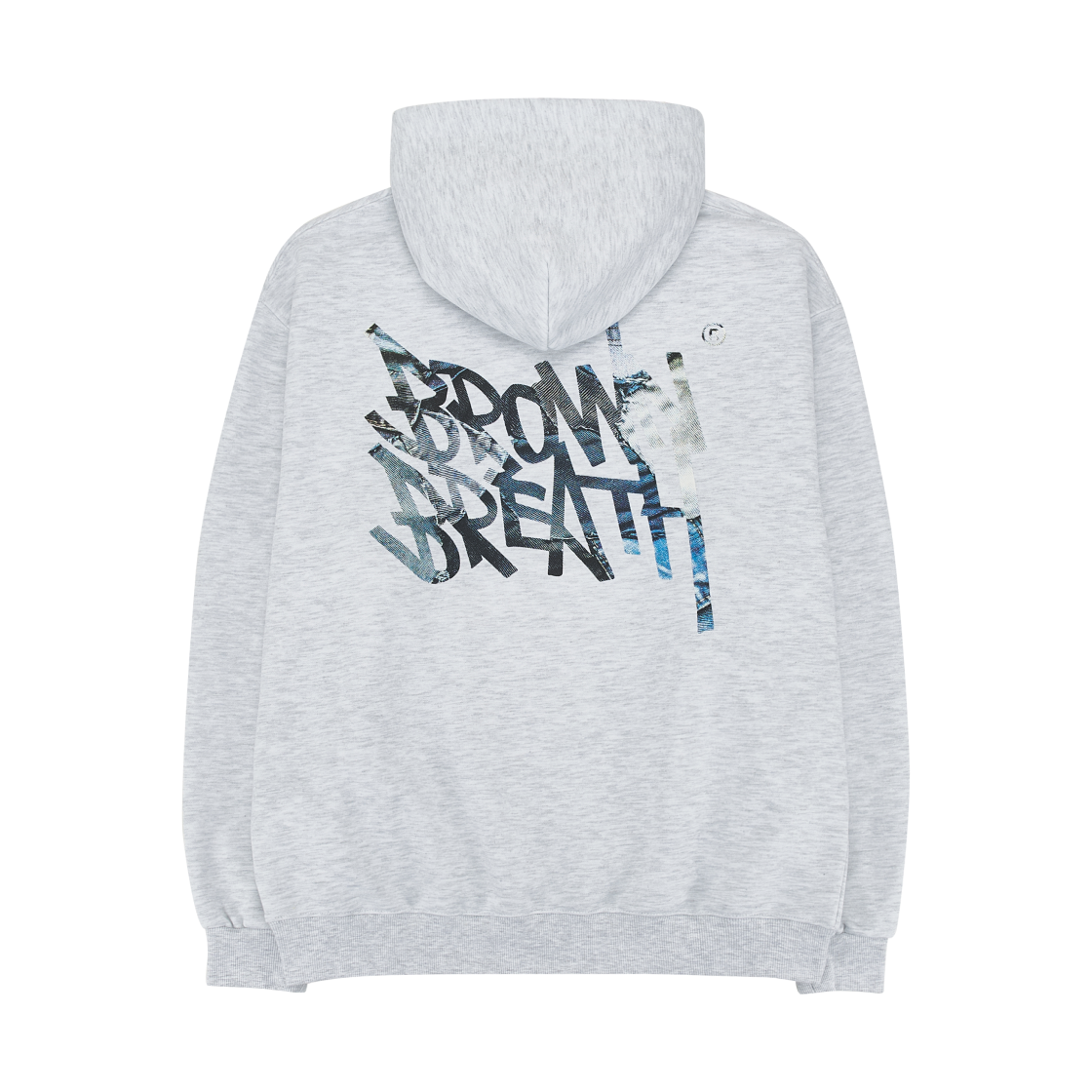 브라운브레스 패치워크 태그 후디 애쉬(Brownbreath Patchwork Tag Hoodie Ash)