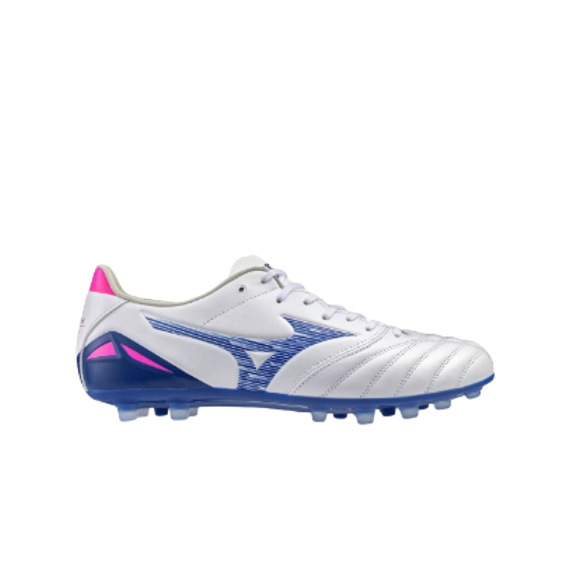 P1GA253525 Mizuno Morelia Neo IV Pro AG White Tanager Turquoise - 2E