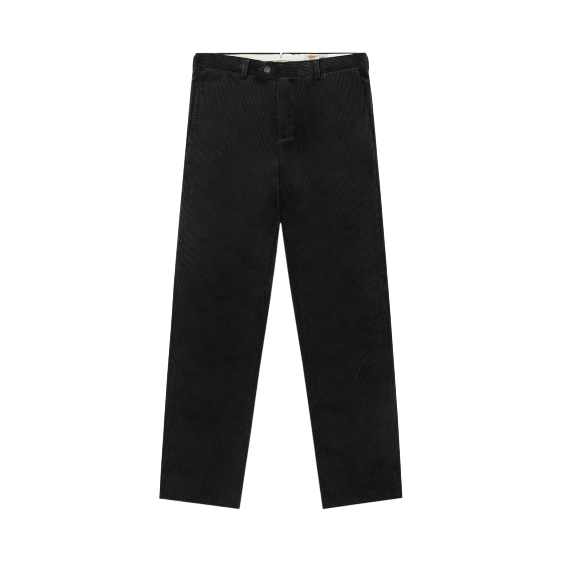 스트레인저 레귤러 핏 테일러드 코듀로이 팬츠  블랙(STRANGER Regular Fit Tailored Corduroy Pants  Black) - 1