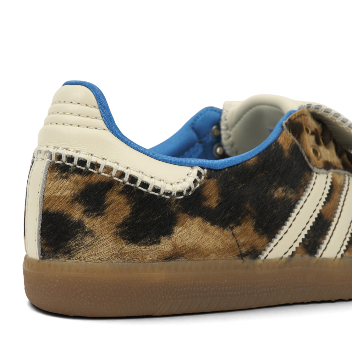 아디다스 x 웨일스 보너 포니 레오 삼바 다크 브라운 크림 화이트(Adidas x Wales Bonner Pony Leo Samba Dark Brown Cream White) - 8