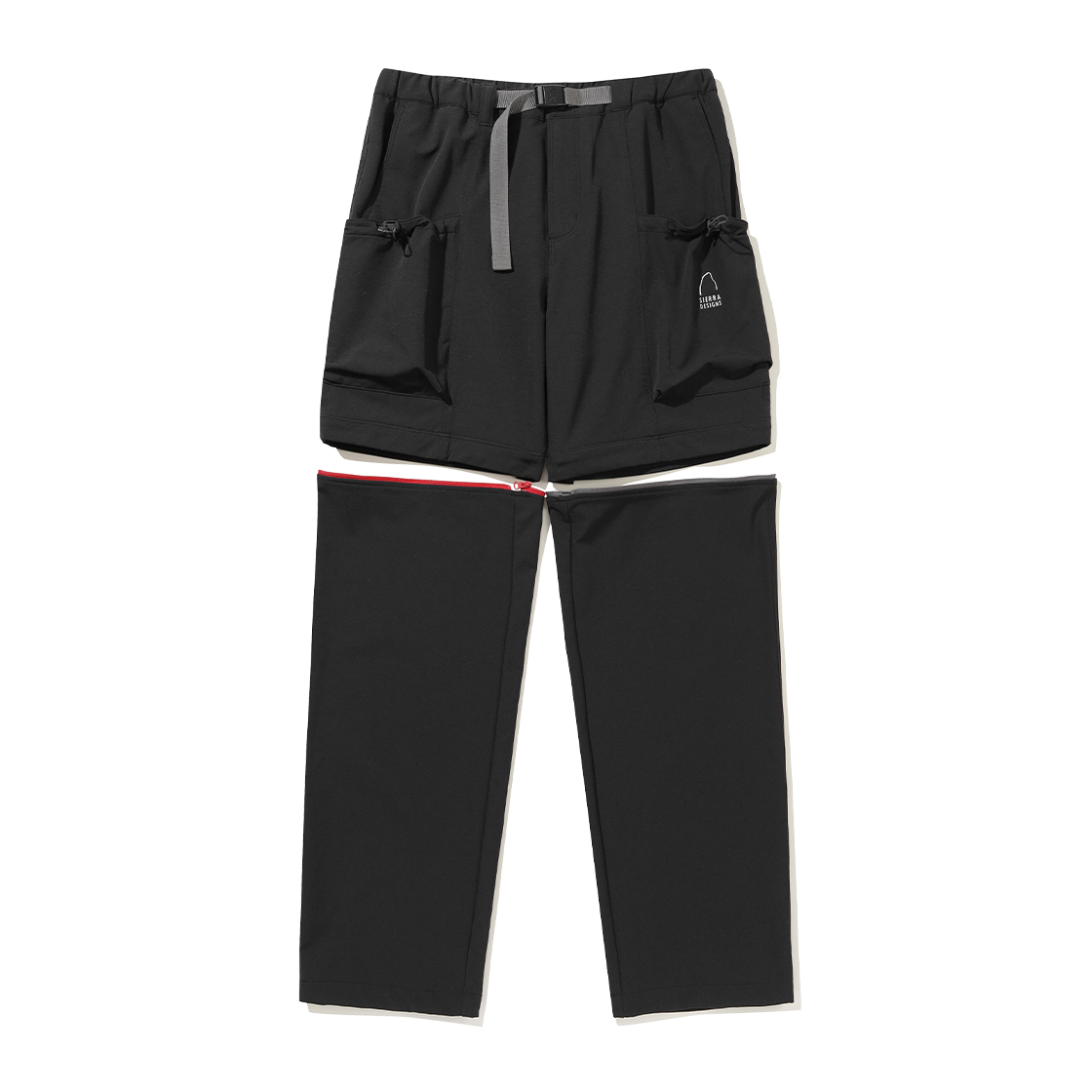 시에라디자인 우먼 기가와트 컨버터블 팬츠 세미와이드핏 블랙(SIERRA DESIGNS W GIGAWATT Convertible Pants Semi-Wide Fit Black) - 2