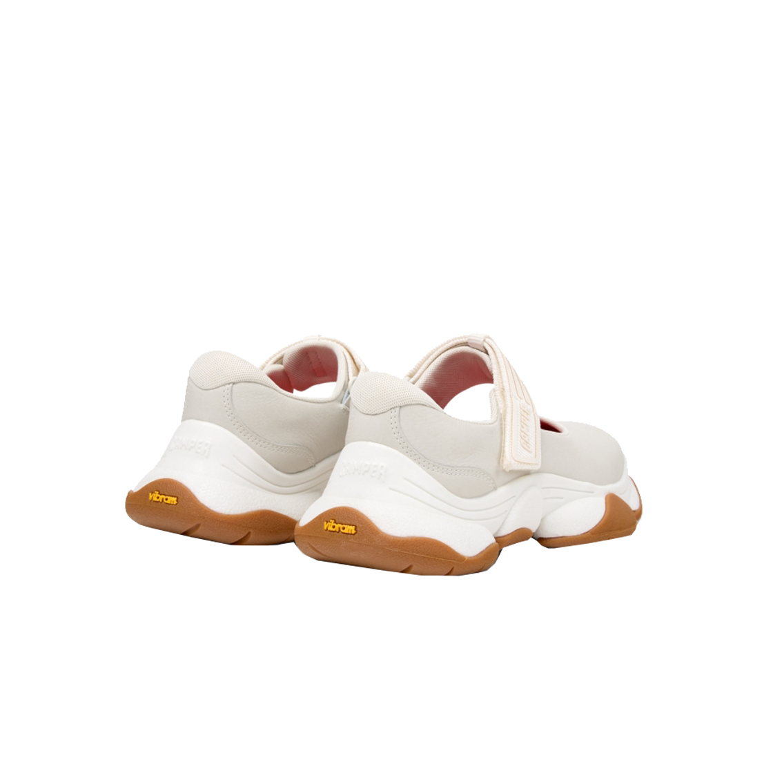 캠퍼 여성 카스트2 스니커즈 아이보리(Camper Women Karst 2 Sneakers Ivory) - 4